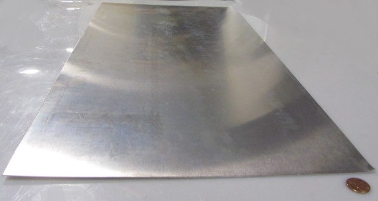 2024 Aluminum Sheet, T3, .040″ Thick x 12.0″ Width x 24.0″ Length
