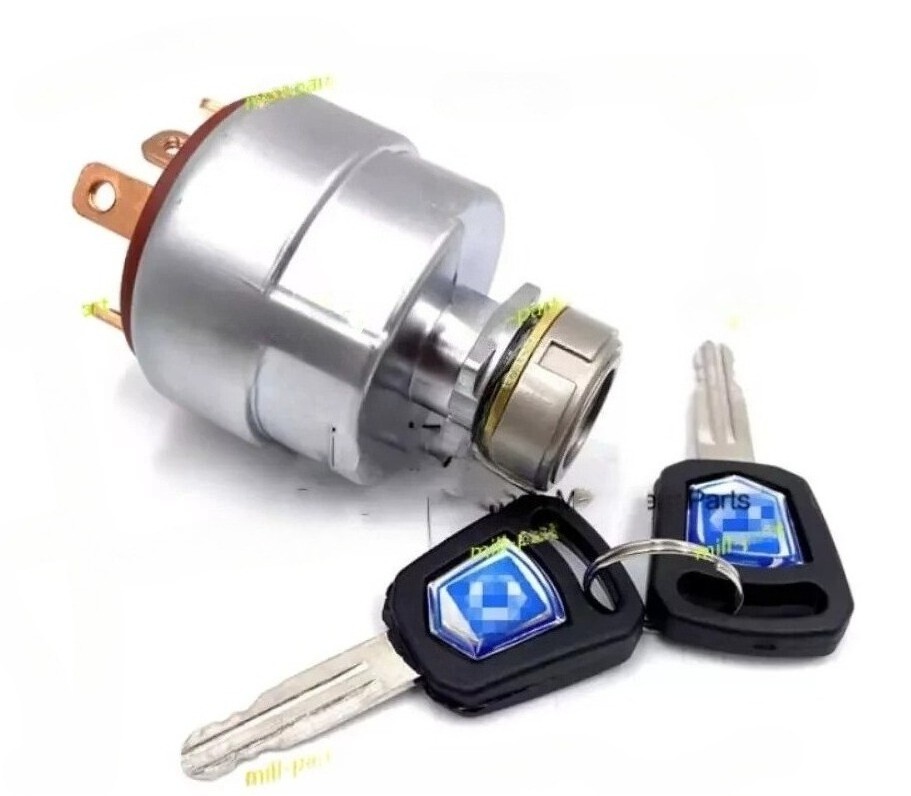1PC FOR XCMG Excavator XE17/60DA/75/135/200/215/235DK Ignition Switch Start Lock