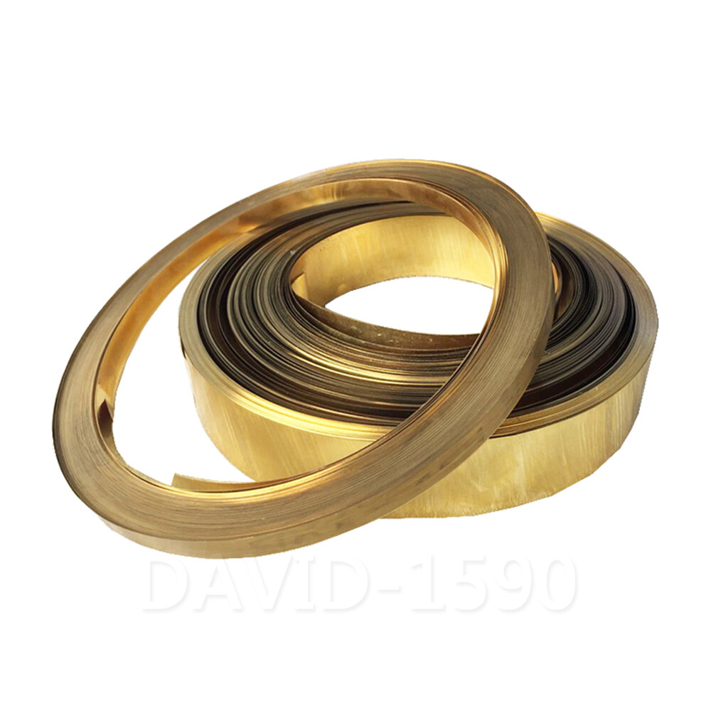 1pcs CuZn40 C28000 Brass Metal Sheet Foil Plate Strip Thickness 0.01mm-1mm