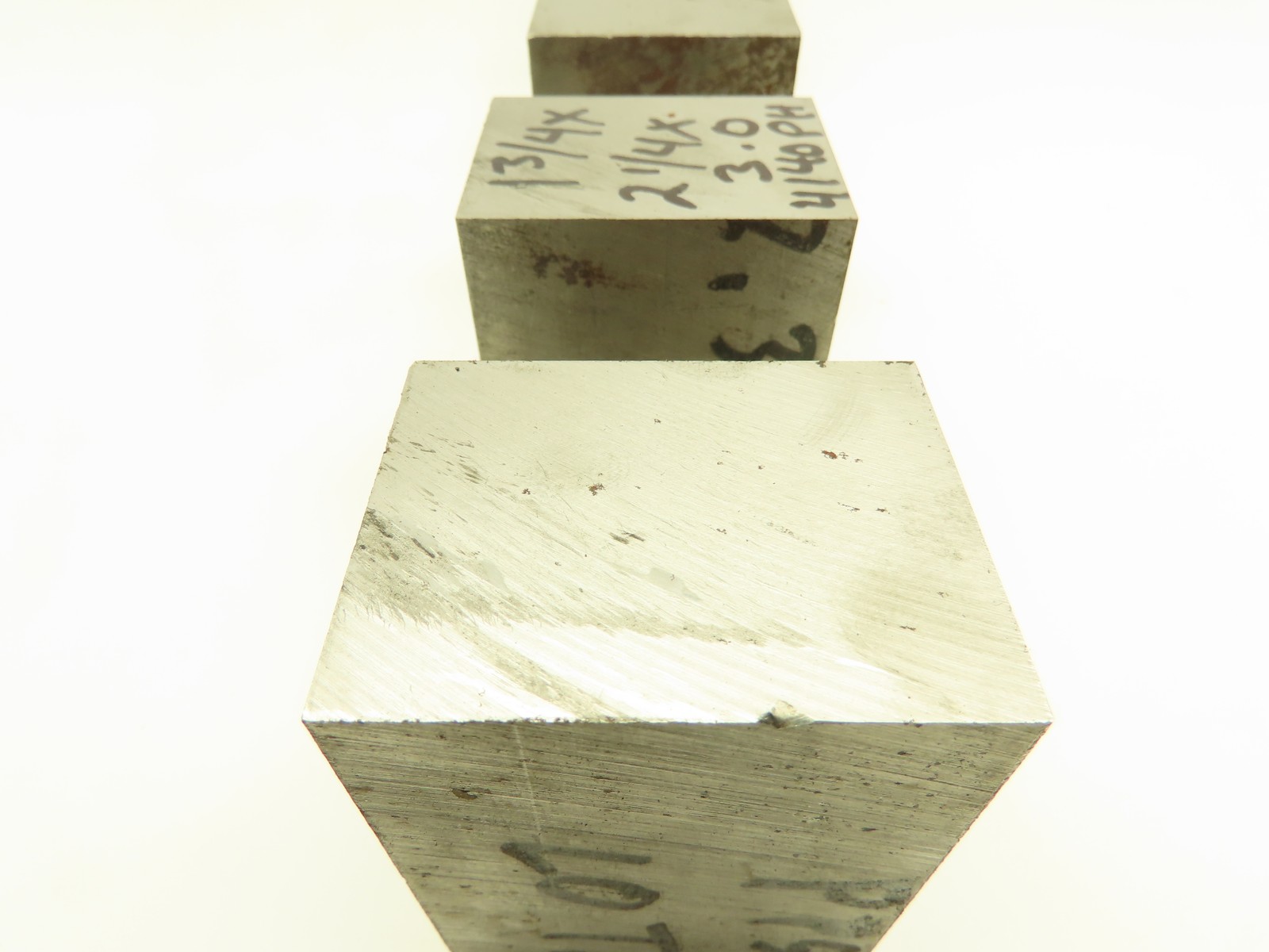 4140 PH Alloy Steel Flat Bar Stock 1-3/4″x 2-1/4″x 3″L Lot of 6