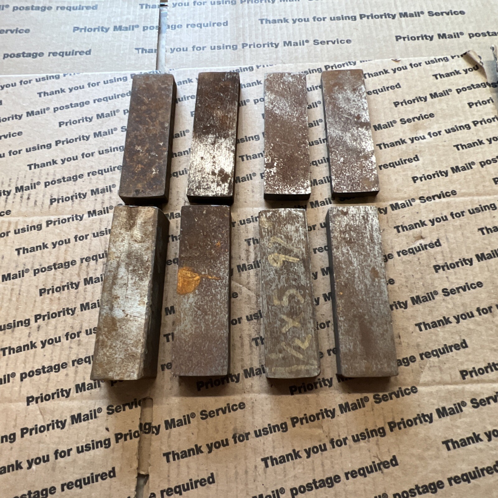 1 1/2 X 5 THICK Flat Steel Bars Blacksmithing Billets Spacers Shims Blocks #2