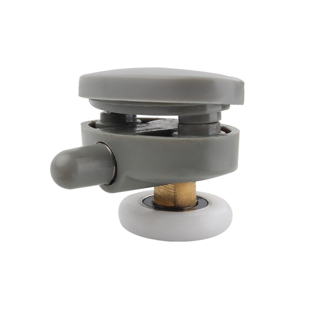 Shower Door Wheel Assembly Kit Includes Four Adjustable Rollers at 23mm