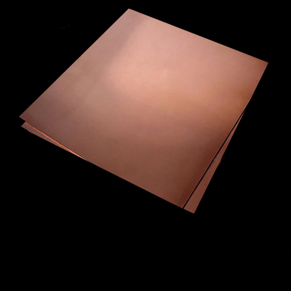 1mm ±10% x 100mm x 150mm 99.9% Pure Copper Cu Metal Sheet Plate