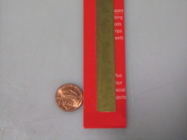 260 Brass Flat Bar .016″ (+/- 0.002″) Thick x 1/2″ Wide x 1 Foot Length, 10 Pcs