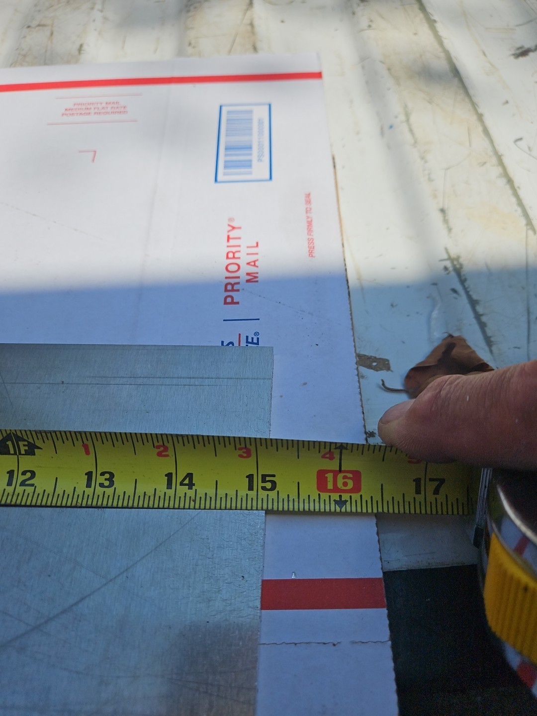 Aluminum plate 5052 (H32) 1/4” X 15” X 5″ Made In USA