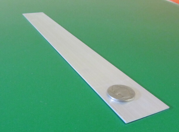 6061 T6 Aluminum Bar, 1/16″ Thick x 1 1/2″ Wide x 12″ Length, 8 Units