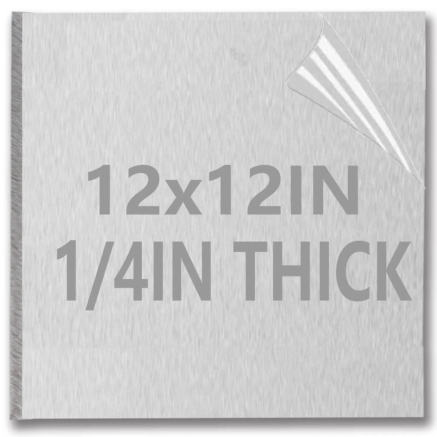 1/4 Inch Thick 6061 Aluminum Sheet Plate 12 x 16 Inch Flat Metal Panel Crafting