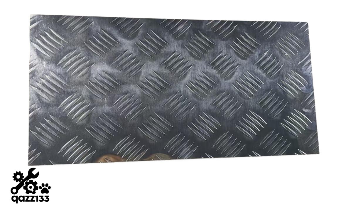 10”x20” Silver Aluminum Diamond Plate Tread Sheet Metal Plate New