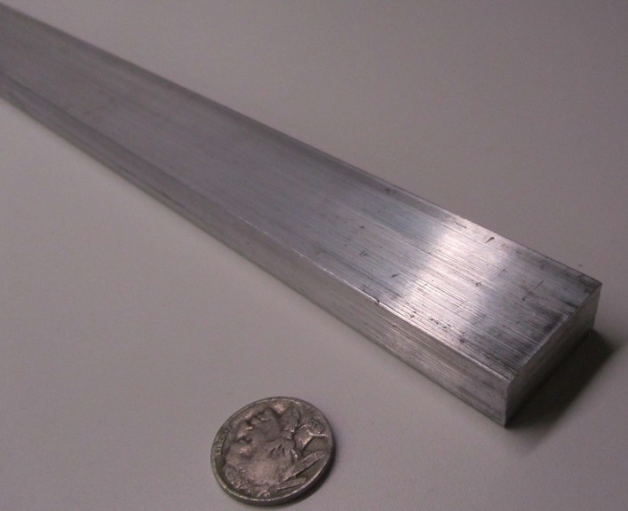 2024 T351 Aluminum Bar, 1/2″ (.500″) Thick x 1 1/4″ Wide x 24″ Length