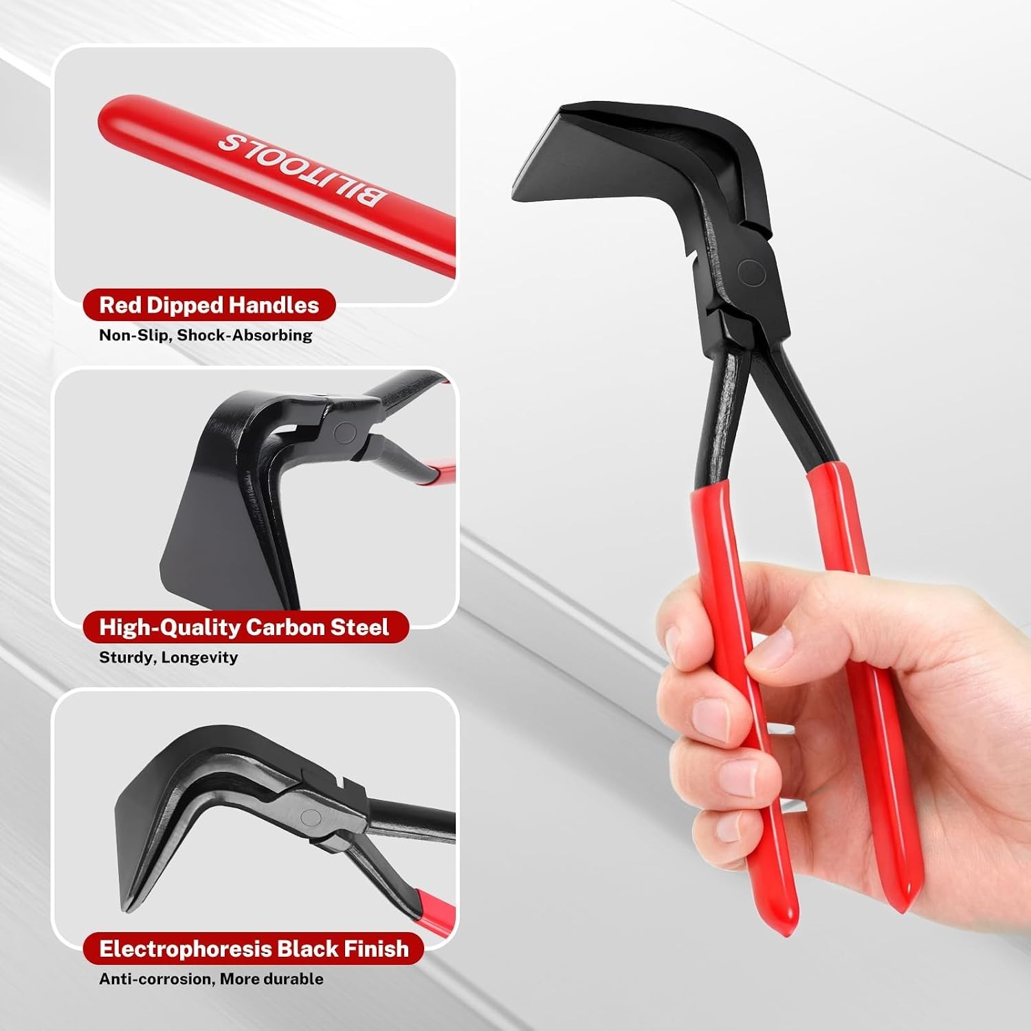 3-Piece Hand Seamer Set, Metal Bending Pliers
