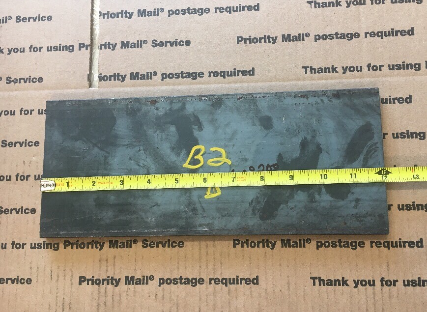 3/8 X 5 Flat Steel Bar Bracing Welding Supports Industrial Plate 12” L