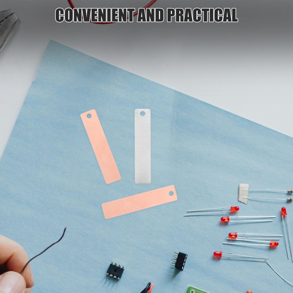 Zinc Anode with Copper Strips and Electrodes Material