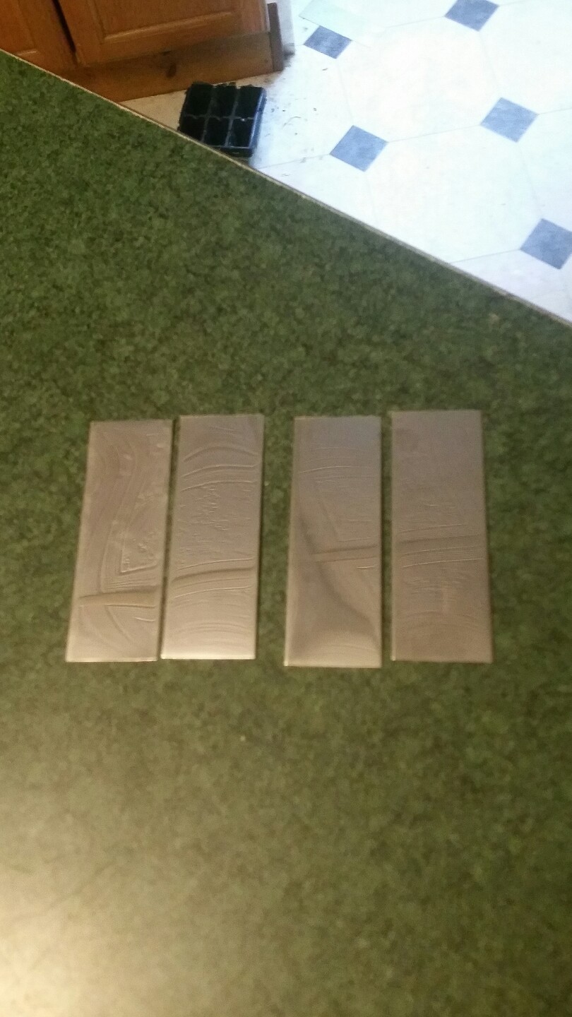 Stainless steel shim stock assortment 4 pieces 1 X 3 x 0.010 and 0.015 .010 .015