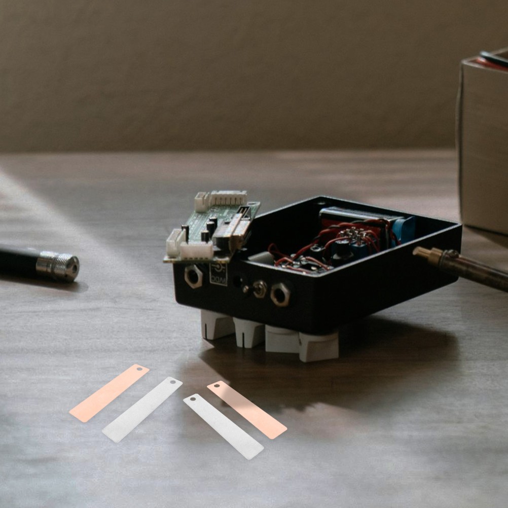 Zinc Anode with Copper Strips and Electrodes Material