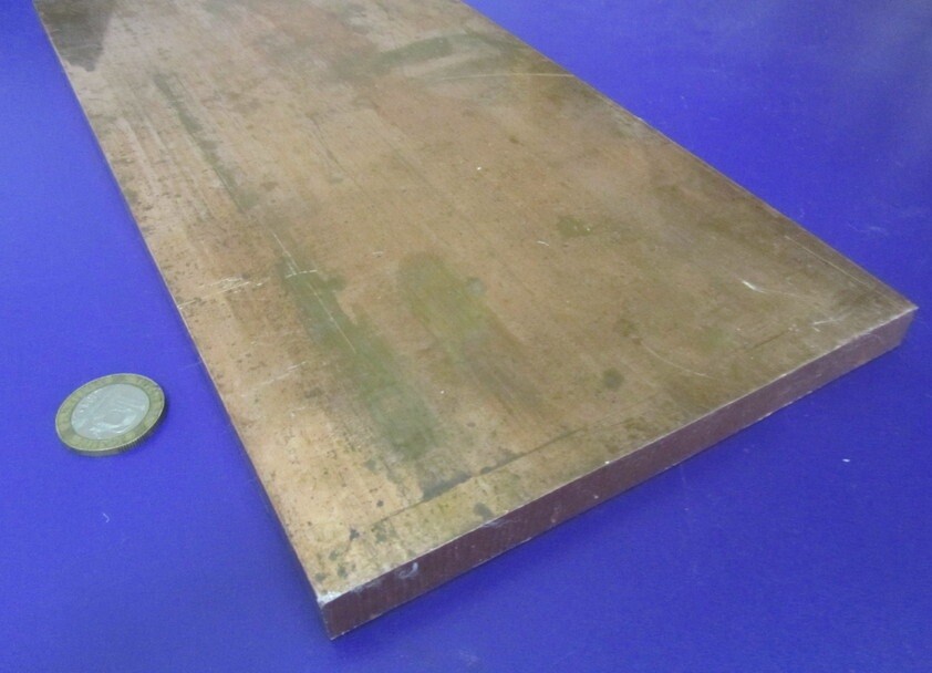 110 Copper Bar H02, 1/2″ Thick x 6.00″ Wide x 2 Ft Length