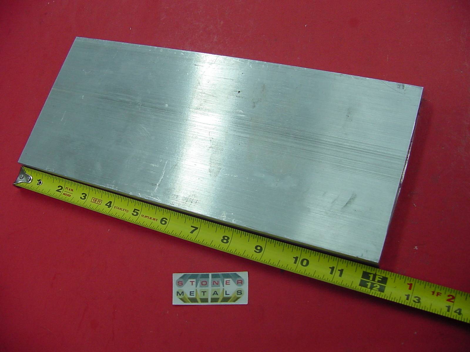 5/8″x 5″ ALUMINUM 6061 FLAT BAR 12″ Long T6511 Solid .625″ Plate Mill Stock