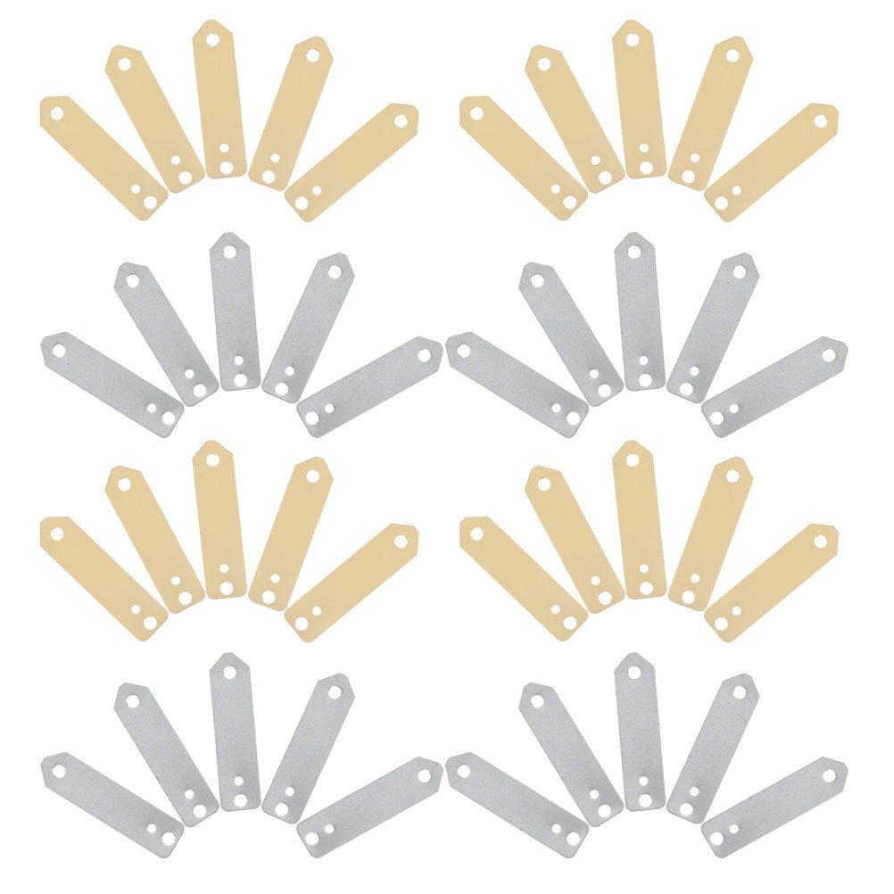 40 Pcs Fruit Battery Components Student Science Kit Copper Electrode Strip