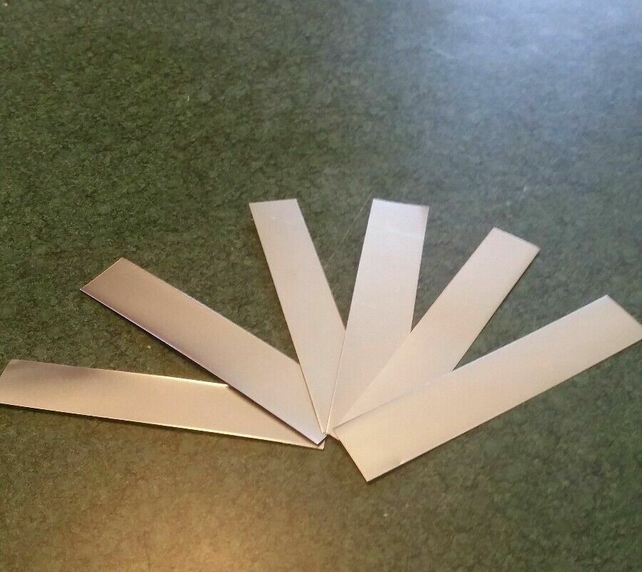 .006 Stainless steel Shim Stock .006 x 4.5″ x 3/4″+- wide 006 0.006