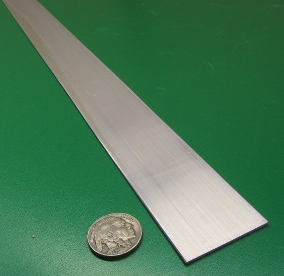 6061 T6 Aluminum Bar, 1/16″ Thick x 1 1/2″ Wide x 24″ Length, 4 Units