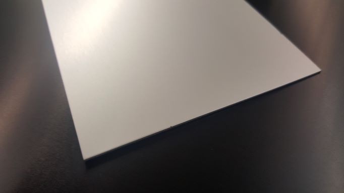 Clear Anodized Aluminum 0.063 Flat Stock Sheet Metal Trim 18″ x 14″