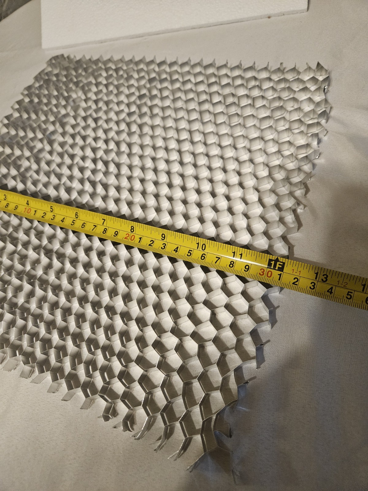 Plascore Polypropylene Honeycomb Core Panel 12×12 x 1/4” NEW Lightweight…