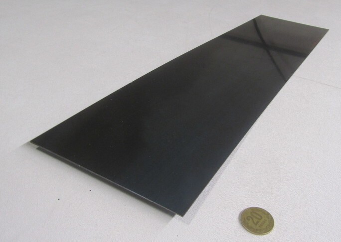 1095 Full Hard Spring Steel Shim 0.005″ Thick x 6.0″ Width x 25″ Length