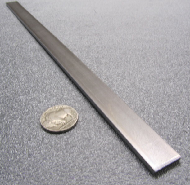 1018 Steel Bar, 1/8″ Thick x 5/8″ Wide x 12″ Length, 6 Pcs