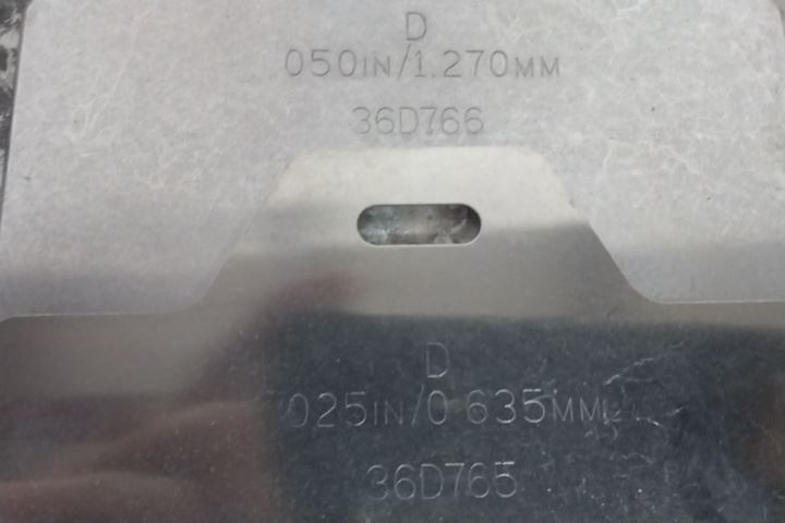 Brand Name 36D706 260 Pc 5 In Shim Length/Width Slotted Shim Assortment