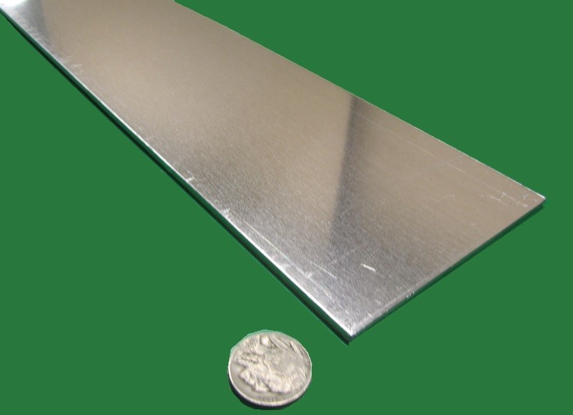 1100 Aluminum Bar Softened (O) .080″ Thick x 4.0″ Wide x 24″ Long