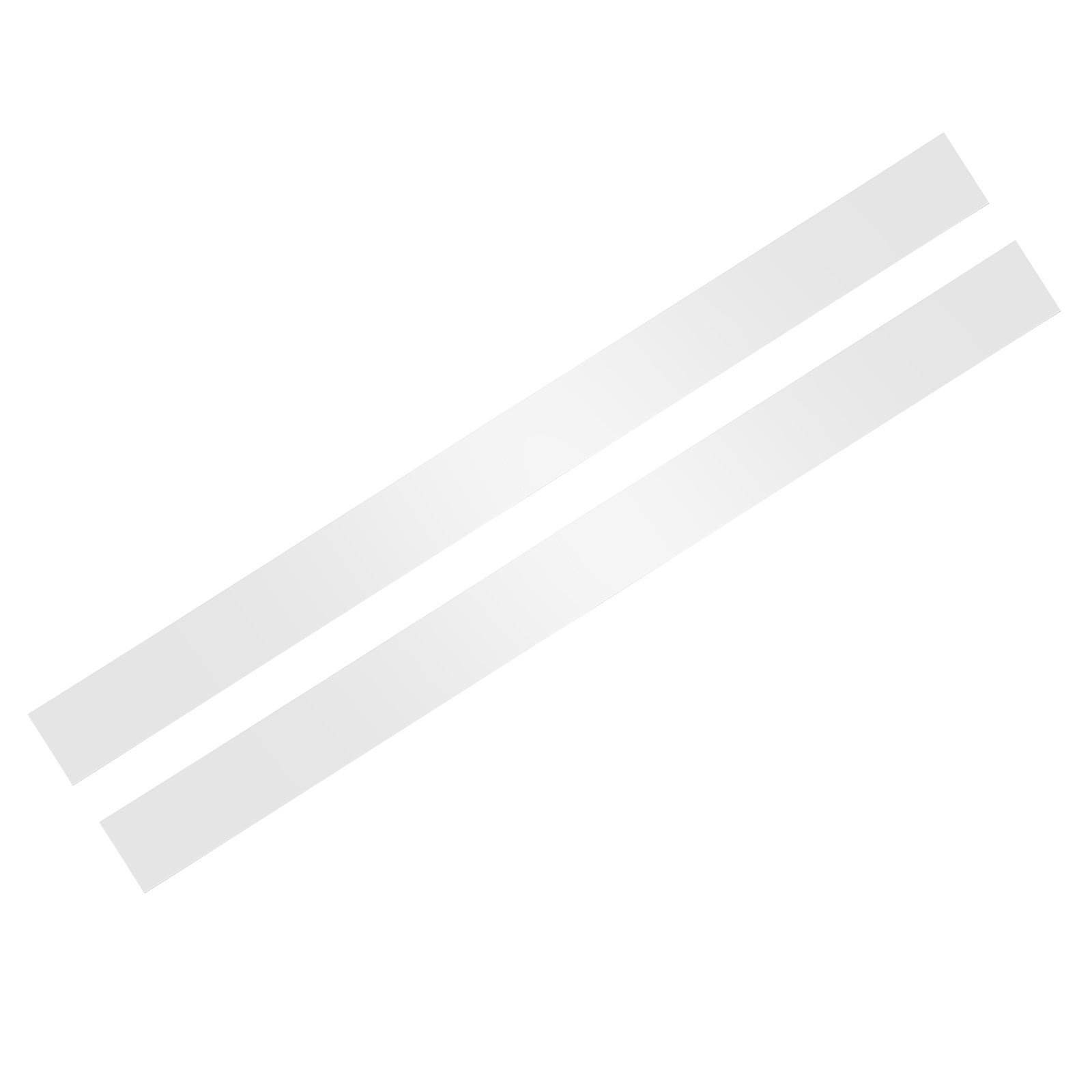 304 Stainless Steel Shims, 30 Inch x 2 Inch x 0.039 Inch Metal Strips Sheet 2Pcs