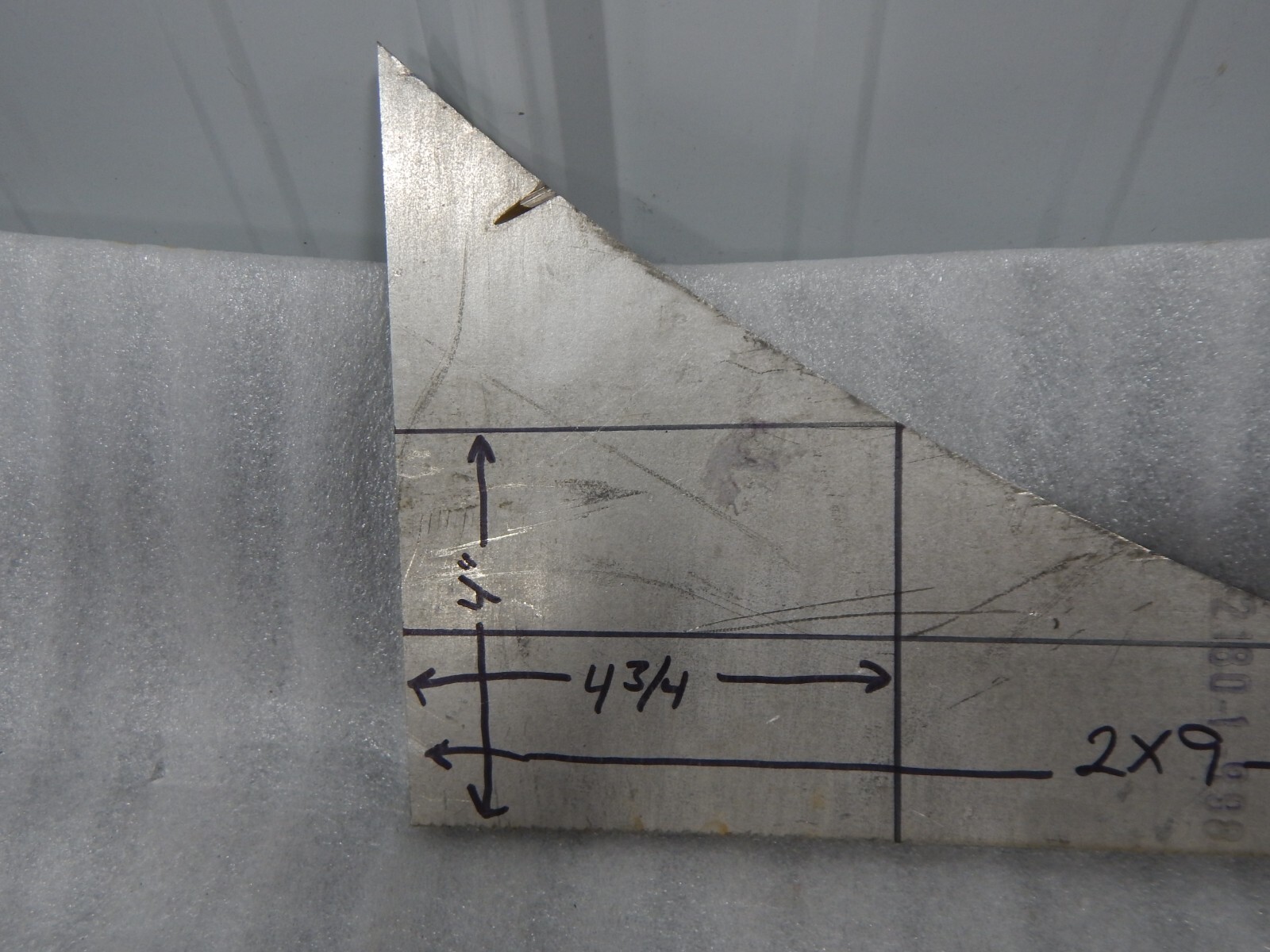 INCONEL 718 4-3/4 X 4 X .5 or 2 X 9 X 1/2 see pics .525 actual High temp alloy