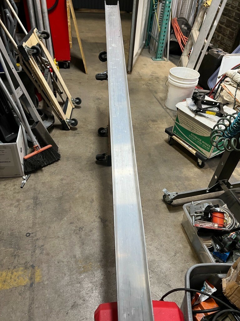 4”x 2.80 x .326 6061-T6 Aluminum I Beam (11ft long)
