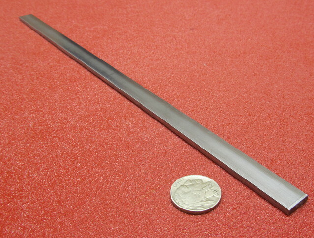 1018 Steel Bar, 1/8″ Thick x 1/2″ Wide x 12″ Length, 6 Pcs