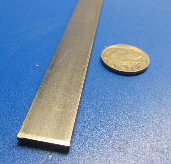 1018 Steel Bar, 1/8″ Thick x 5/8″ Wide x 36″ Length, 3 Pcs