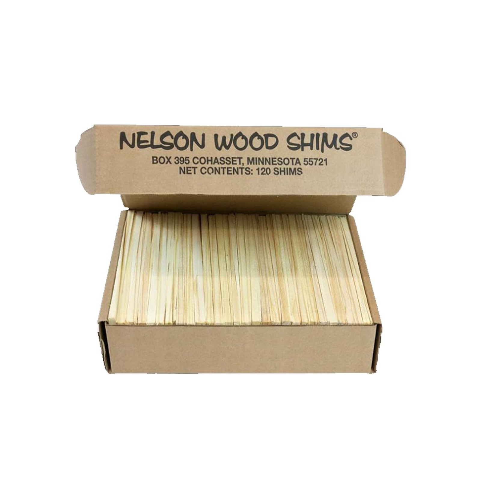 Wood Shims 8 Inch Leveling Wedges 120 Count for Doors Floors Furniture and