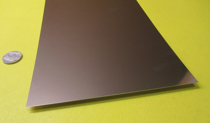 304 Stainless Steel Sheet Shim, .009″ (+/-.00045″) x 6.0″ x 10 Foot Length