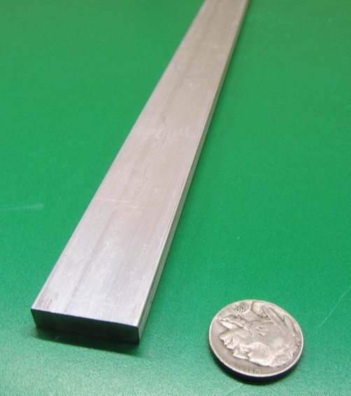 6061 T651 Aluminum Bar, 1/4″ (.250″) Thick x 1.0″ Wide x 60″ Length