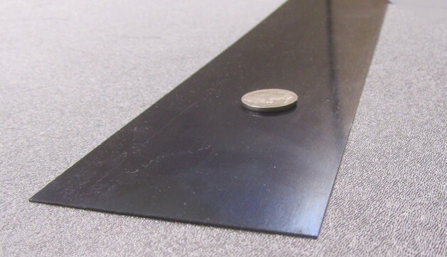 Blue Tempered Spring Steel Shim 0.002″ Thick x 3.0″ Width x 50″ Length
