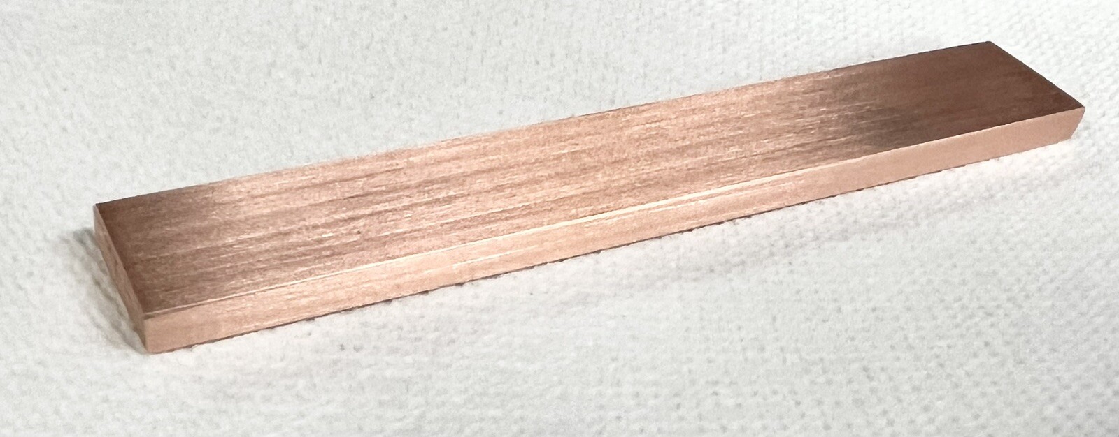 1/4” COPPER 110 PLATE 7/8” WIDE X 7” LONG🇺🇸.250” CU110 FLAT BAR 99.95% PURE!