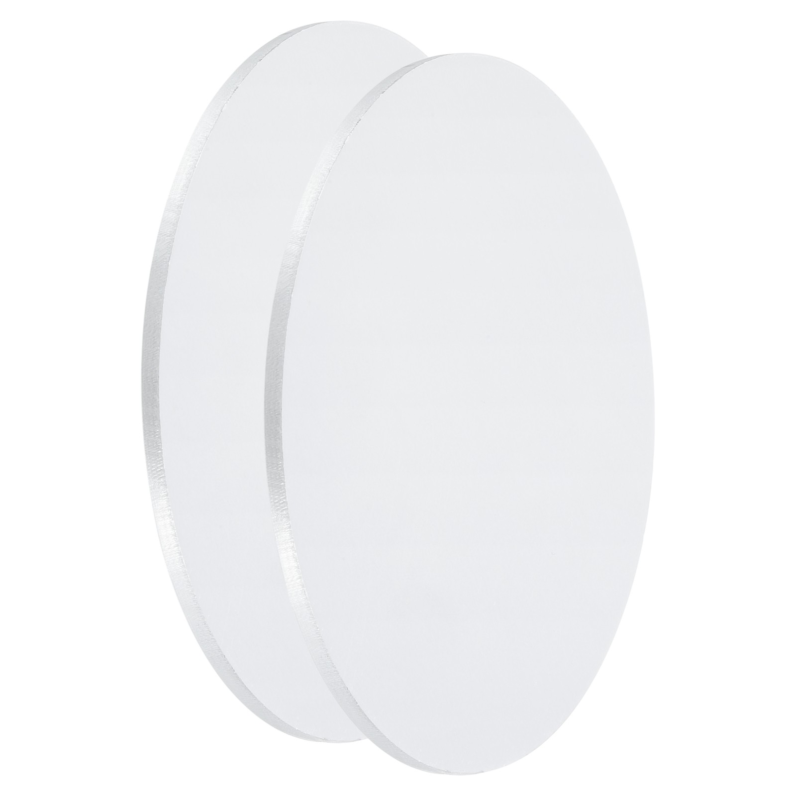 2Pcs Aluminum Disc, 4″(100mm) Dia 0.14″(3.5mm) Thick Round 6061 Aluminum Sheets