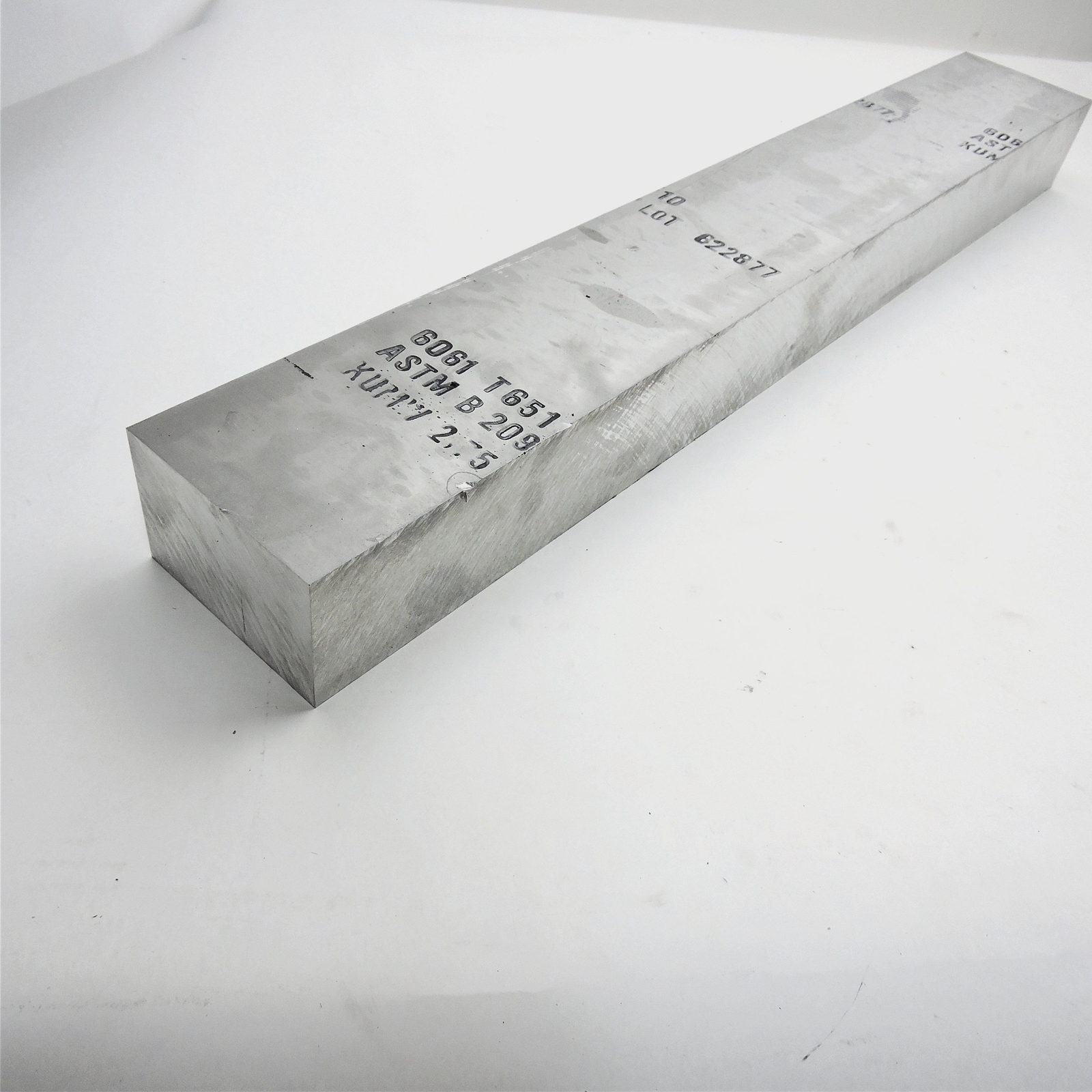 2.5″ thick 2 1/2 Aluminum 6061 PLATE 4.25″ x 28″ Long sku 306236
