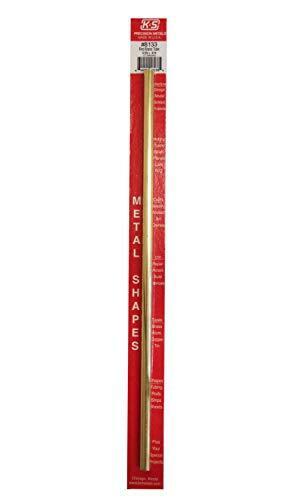 K & S Precision Metals 8133 5/16×12 RND BRS Tube, 5/16″ x 12″