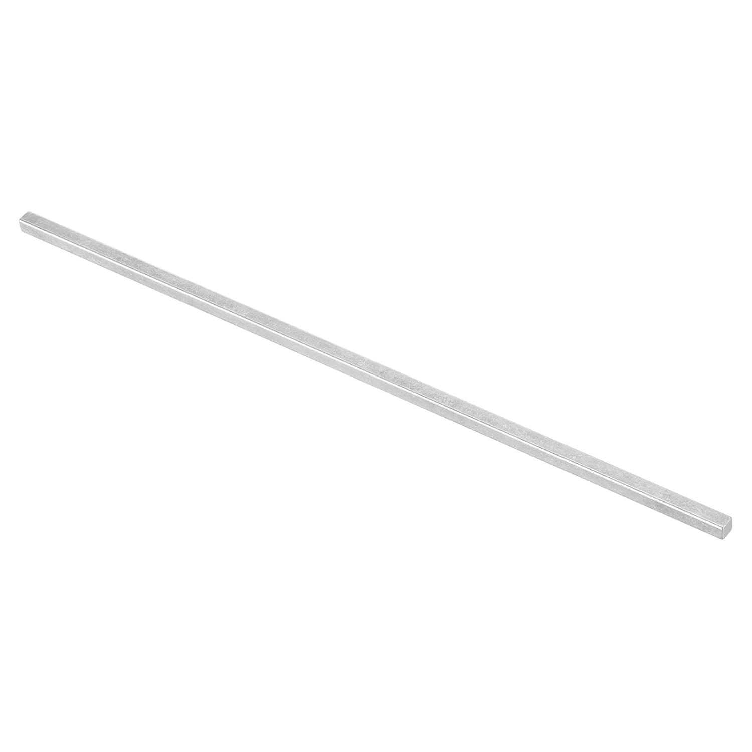 Square Steel Key Stock, 1/4″ x 1/4″ x 12″ Cold-Drawn Steel Bars Precision Key…