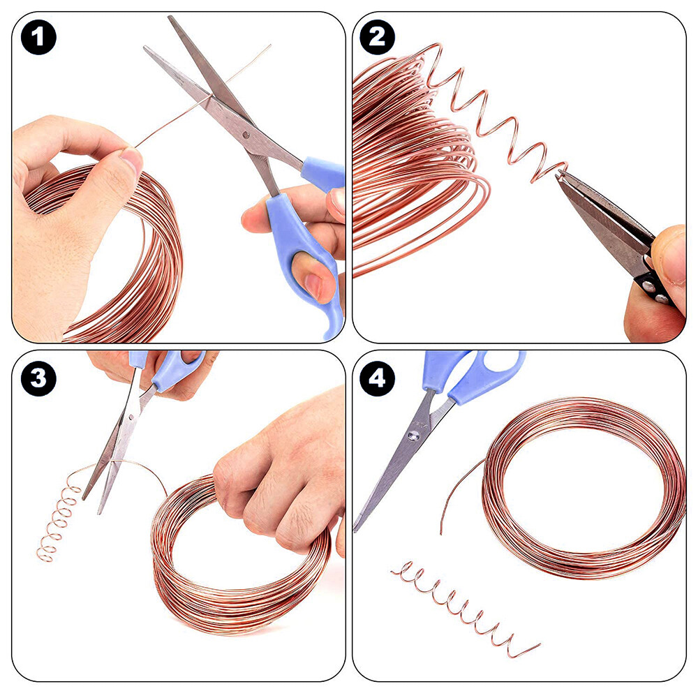 Pure Copper Wire Coppers Coil Conductive Copper Wire, Red Copper Wire