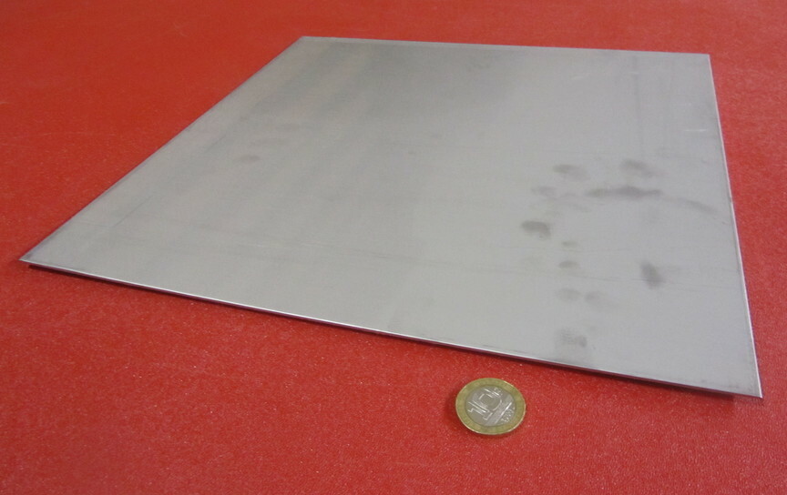321 Weldable Stainless Steel Sheet, .062″ Thick x 12″ Wide x 12″ Length, 1 Unit