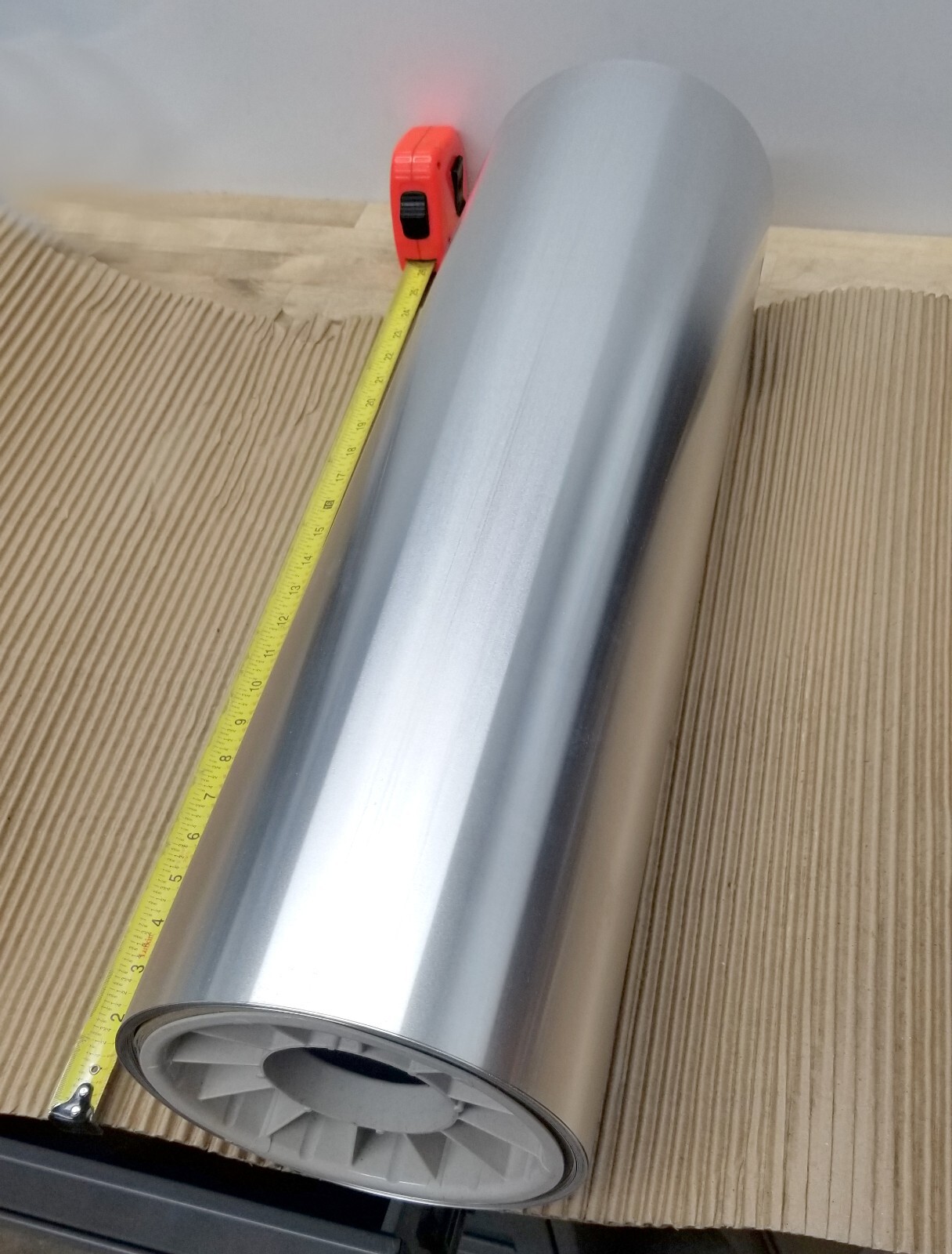 Hurlen 1100-H14 Aluminum Coil .016″ Thick x 24″ Wide x 20 Feet Long Roll