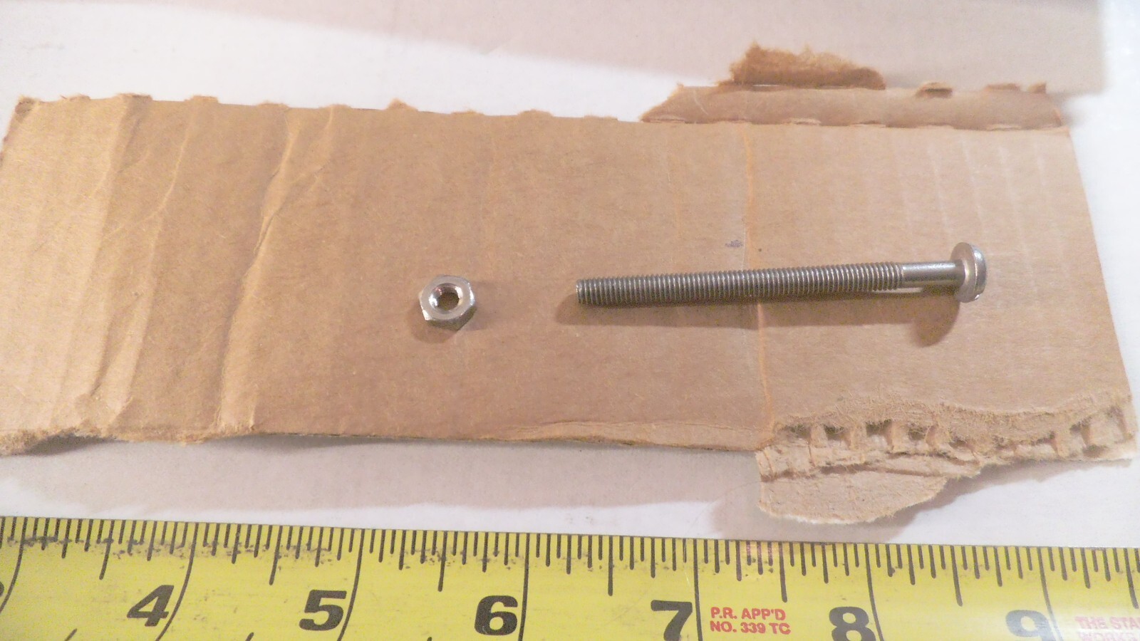 Lot of 2 pcs Aluminum slotted bar stock, 9-5/8″ x 2″ x .475 thick