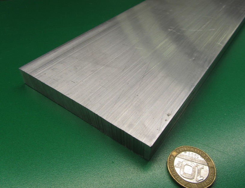 2024 T351 Aluminum Bar, 1/2″ (.500″) Thick x 4.0″ Wide x 12″ Length