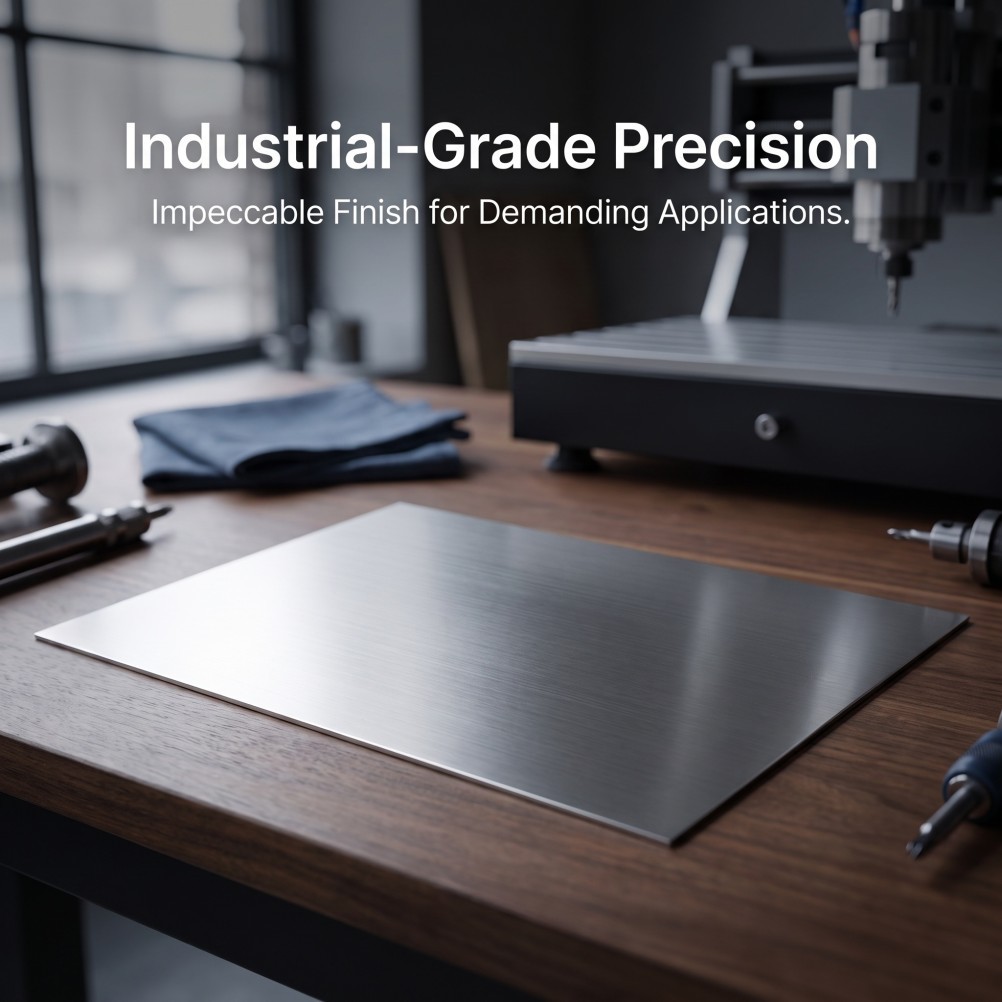 Stainless Steel Sheet, 12×8” 8mm/0.3” Thickness Stainless Steel Plate, Metal