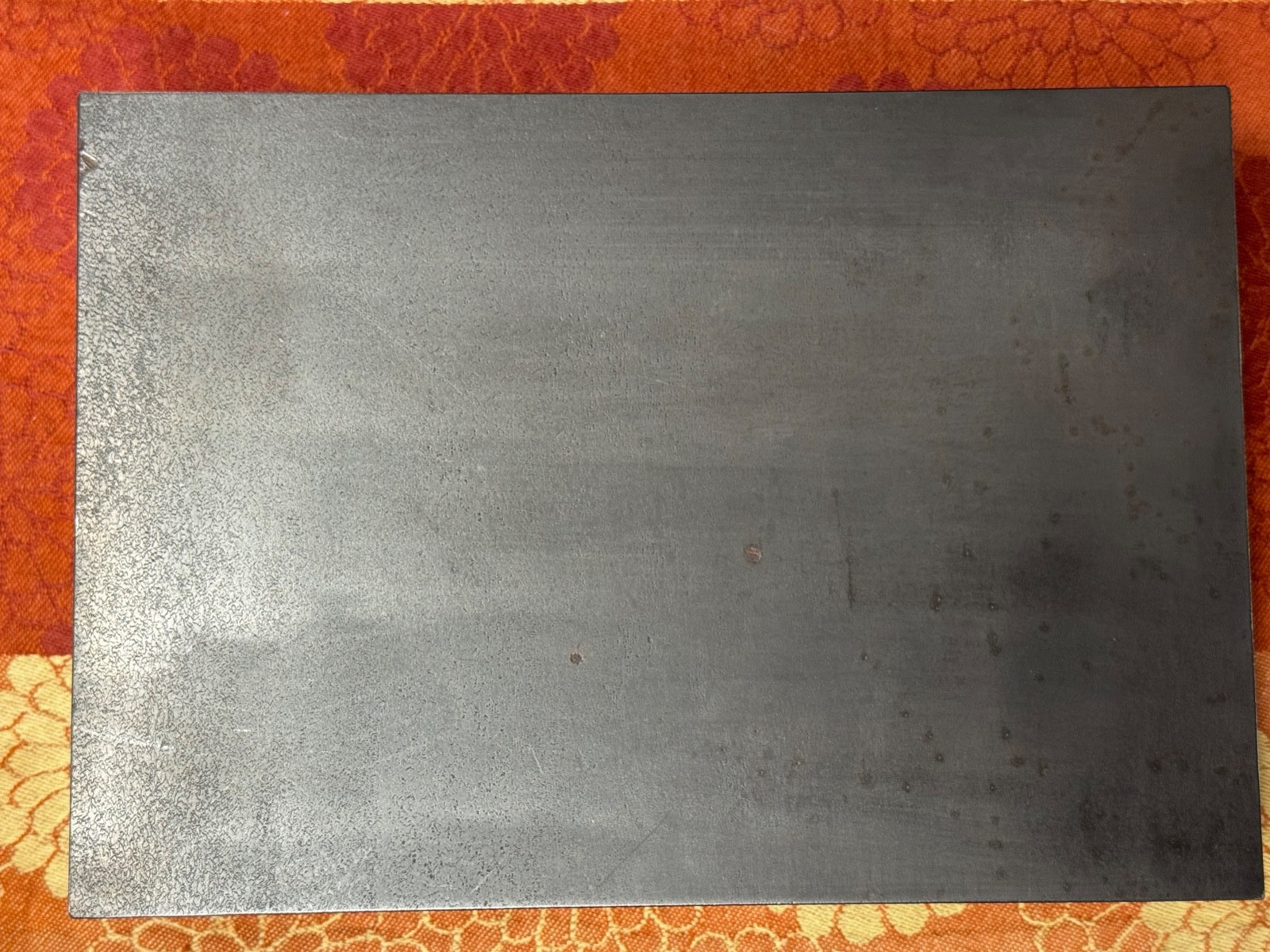 2-3/8” Thick 7” x 10” Mild A36 Steel Bench Block Bar Blacksmith Anvil Raw 46 Lb